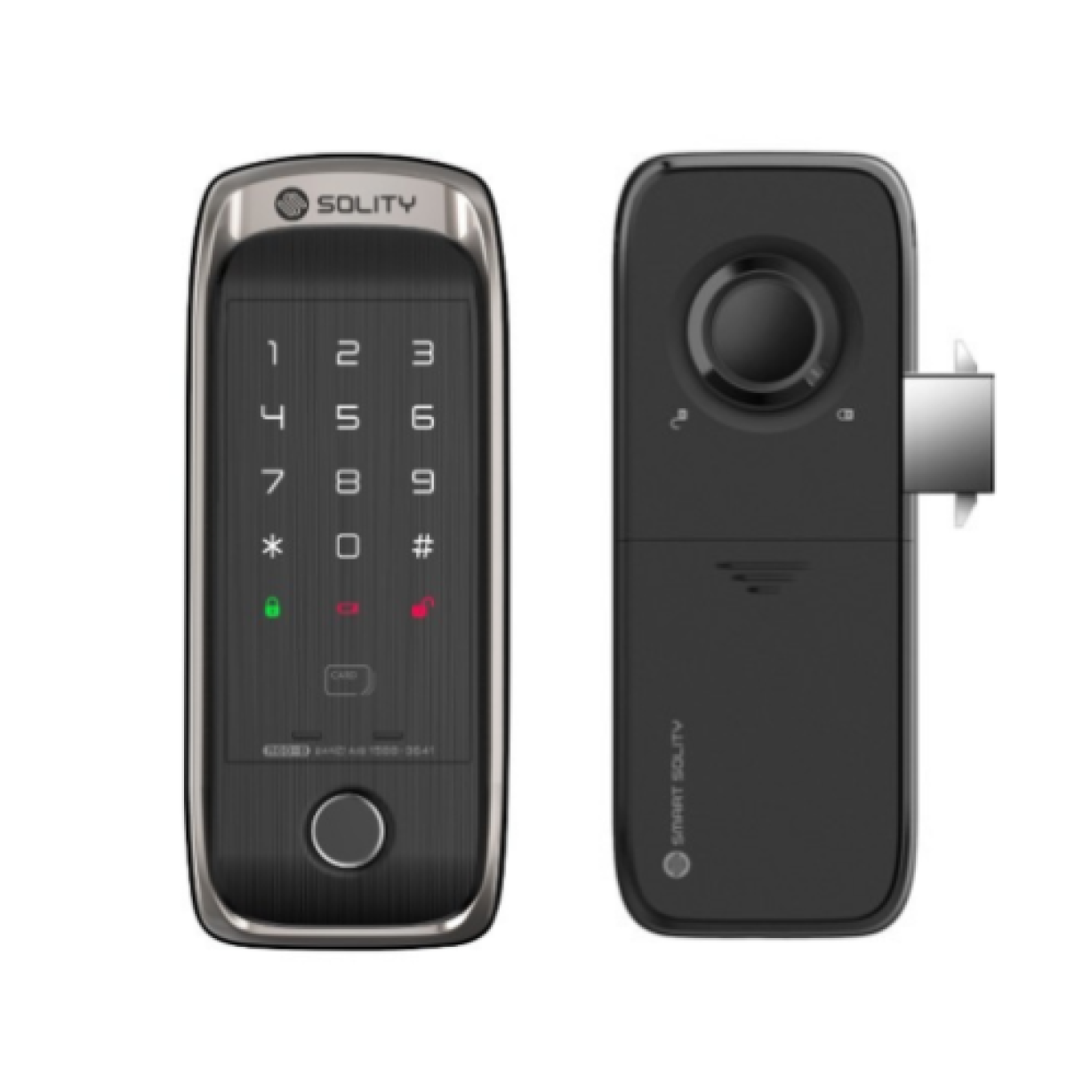 Solity GA-60BH 直身機背窄框專用 智能電子門鎖